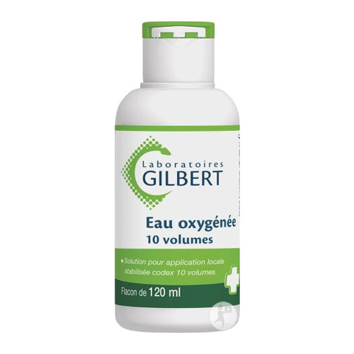EAU OXYGENEE GILBERT 10 VOL 125 ML - Désinfectants · Cicatrisants