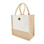 SHAMS B JUTE CANVAS BAGS WITH  BUTTON SHV211 30X30X15
