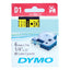 DYMO D1 POLY 6MM x 7M BLK/YEL BB1 (43618) (BOX OF 5)